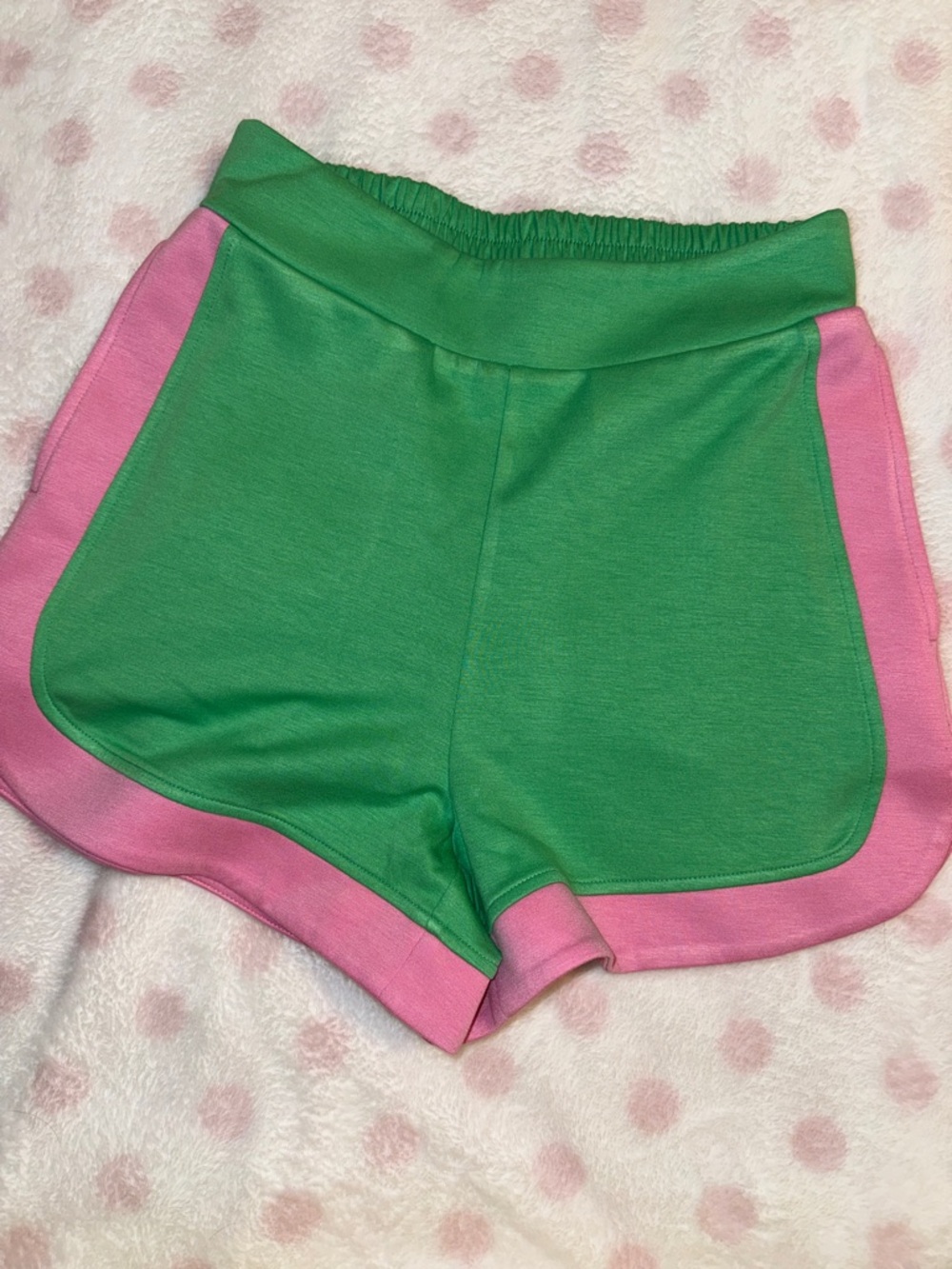 SSYS Colorblock Air Set In Green Baby Pink - Picture 5 of 7